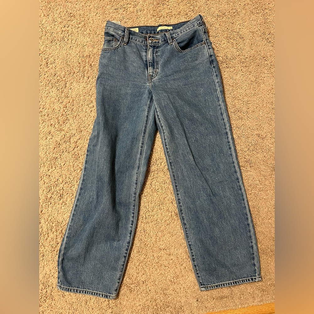 Levi's Women's Baggy Dad Jeans - Medium Wash Size 26